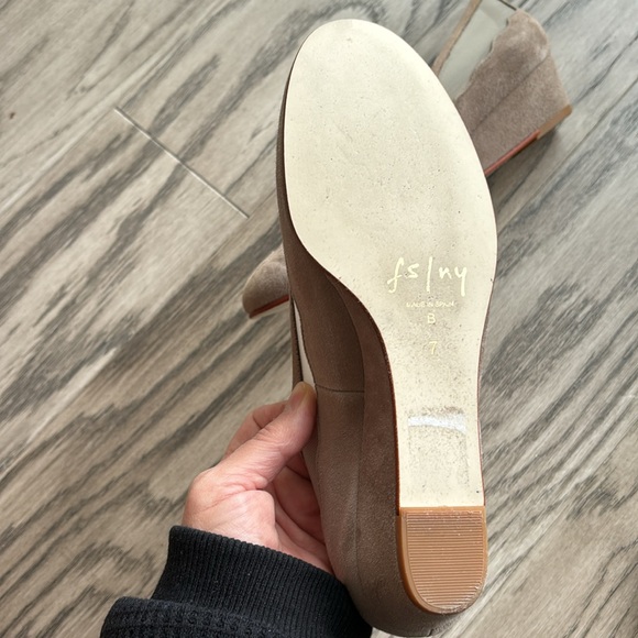 French sole fs/ny mesh wedge shoes size 7 - Picture 8 of 14